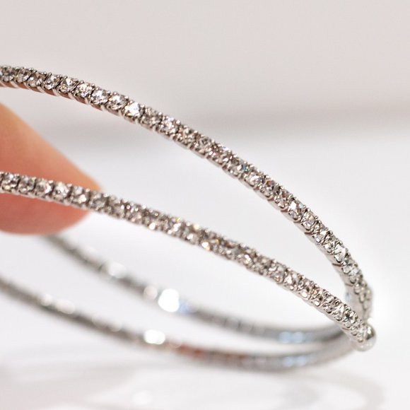 Caroline Mini Pavé Bracelet - Picture 4 of 6